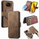 thumbnail image 1 of Funda Billetera Magnética para Xiaomi Poco X3 NFC Soporte Tarjetas Desmontable Marrón, 1 of 6