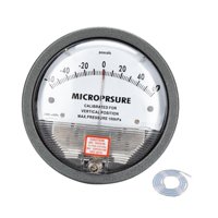 Ioensy - Manómetro De Presión Diferencial De Aire Profesional Con Rango De Medición Micro De 60 Pa