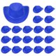 thumbnail image 1 of Uxcell Mini Sombrero Vaquero de Plástico Azul Mini Sombreros Vaqueros para Manualidades 20 Piezas, 1 of 6