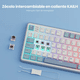 thumbnail image 2 of Teclado mecánico RK S98 sky blue español, 2 of 3