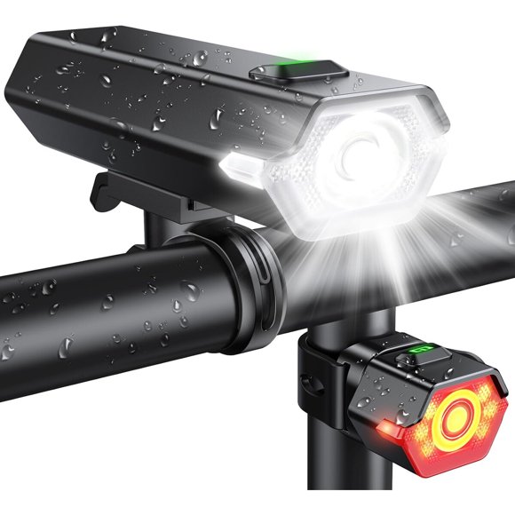 Luces para bicicleta Cuvccn de 1000 lúmenes IP65