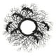 thumbnail image 5 of Corona Negra De Halloween Con Murciélagos, Decoración Del Hogar, Corona Artificial De Halloween Para Césped, 5 of 5