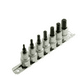 thumbnail image 3 of Kit Juego De Dados De Punta Torx 1/4 Y 3/8 12 Piezas Total Color Turquesa, 3 of 3