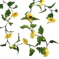 Ioensy - Guirnalda De Luces De Vid, Exquisita Luz De Corona Para Exteriores, Para Dormitorio Interior Y Exterior