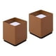 thumbnail image 3 of Elevadores Para Muebles Elevadores Para Cama Elevadores De Patas Para Sillas Elevadores Para Sofás Cuadrados 6x5cm Marrón, 3 of 3