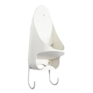 Bothyi - Soporte Para Tabla De Planchar, Soporte De Plancha Eléctrica Portátil Para Cuarto De Lavado, Baño, Blanco