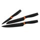 thumbnail image 1 of Set De Cuchillo 3 Piezas Pela + Chef + Santoku Acero Inoxidable Negro, 1 of 2
