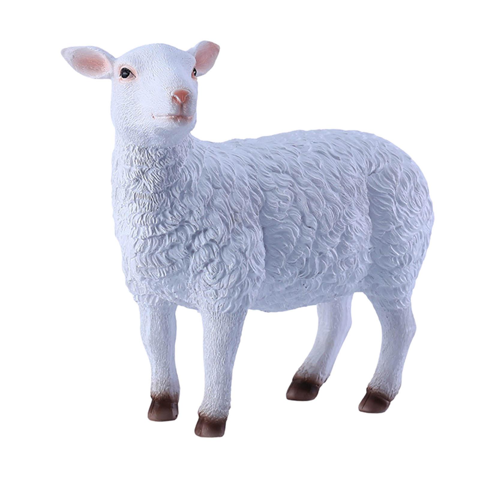 Bothyi - Figuras De Cordero, Esculturas, Estatua De Jardín De Ovejas Para Oficina, Primavera, Decoración De Pascua