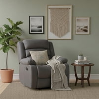 Daniels - Berger Reclinable Moderno Gris Norman 2011Chgr