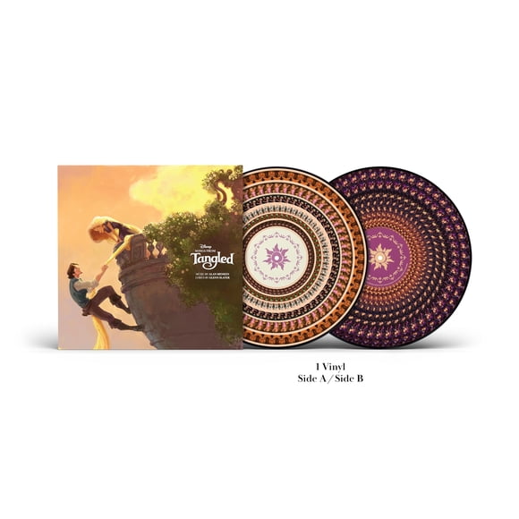 LP de vinilo Disney Tangled Songs Zoetrope Edición Coleccionista