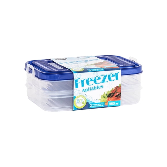 KW SET 2 TARK FREEZER. REC. 960ML