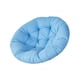 thumbnail image 4 of Cojín para Silla Colgante, Cojín para Asiento, Suave, Transpirable, Grueso, Cómodo, Versátil, Práctico para Sillas de Jardín, Tapete, Cojín para Meced Azul, 4 of 5