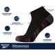 thumbnail image 3 of Pack de 6 calcetines Quarter Reebok para hombre, tallas 6-12.5, color negro moderno, 3 of 7