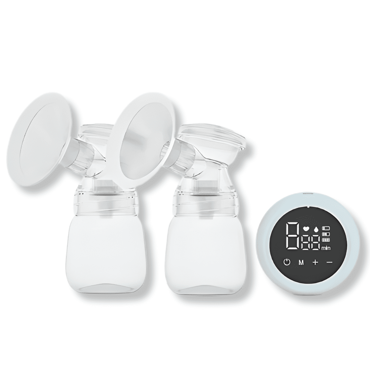 Genérica - Extractor De Leche Materna Eléctrico Dos Vasos Pantalla Led