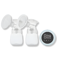 Genérica - Extractor De Leche Materna Eléctrico Dos Vasos Pantalla Led