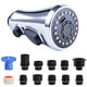 thumbnail image 1 of Cabezal rociador para grifo de cocina Hibbent de 3 funciones, cromado, 1 of 7