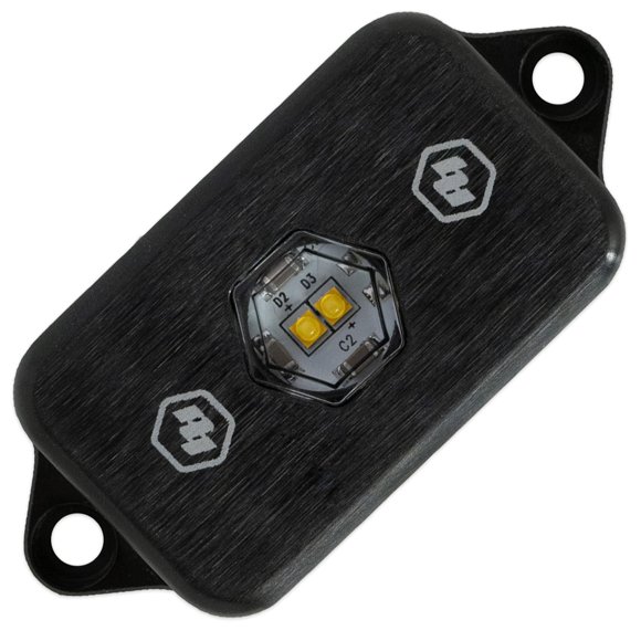 Luz LED Rock Light Baja Designs 398050 208 lúmenes negra