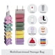 thumbnail image 2 of Organizador Colgante De Ropa 16 Bolsillos Con Gancho Blanco, 2 of 5