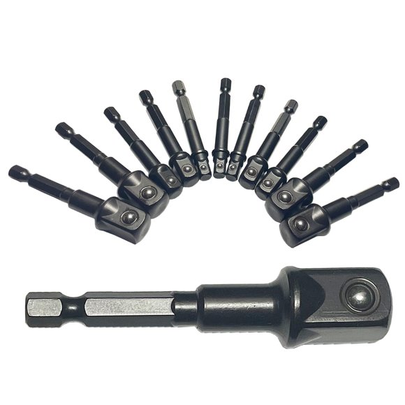 Adaptador de vaso GzvvSvzoi 1/4", 3/8" y 1/2" – paquete de 12