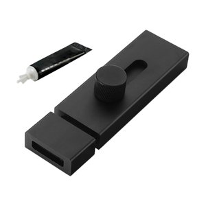 Magideal - Cerraduras De Perno De Barril, Cerradura De Puerta Corredera, Cerraduras De Perno Deslizante Cerradura De Puerta Con Perno Deslizante Pestillos De Pue 100 Mm Negro