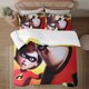 thumbnail image 1 of The Incredibles 3-Piece Bedding Set For Kids Boys Girls Adult Cartoon Warm Cute Fashion Holiday Present Gift Bed Sheets, 1 of 5