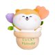 thumbnail image 4 of Peluche De Peluche Suave Para Decoración De Habitación De Ni?os, Regalos De Cumplea?os, Shiba Inu, 4 of 5