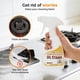 thumbnail image 3 of Desengrasante cocina espuma resistente quitamanchas aceite esponja estufas hornos, 3 of 7