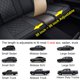 thumbnail image 5 of Juego completo de fundas de asiento de coche MIROZO impermeables para sedán y SUV, 5 of 7