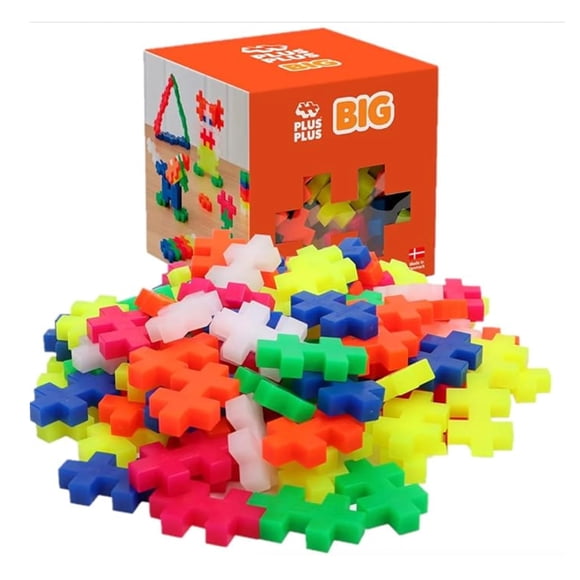 Juguete de construcción PLUS PLUS BIG, 100 piezas