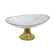 thumbnail image 1 of Centro Mesa con Pie Frederick Gold, 1 of 3