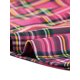 thumbnail image 5 of Vestido sin mangas con cremallera frontal y tirantes a cuadros para mujer INSPIRE CHIC L Rosa Fucsia, 5 of 6