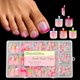 thumbnail image 1 of Uñas postizas para pies HerMia 150 piezas colores varios, 1 of 7