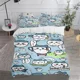 thumbnail image 1 of x1240 Bed SheetsCHIIKAWA-Quilt Love Child Duvet Cover Set HD Comforter Cover Bedclothes for Kids Bedding Sets Bedroom Decor 3-Piece Bedding Set (1 Duvet Cover + 2 Pillow Shams) nj1240, 1 of 5