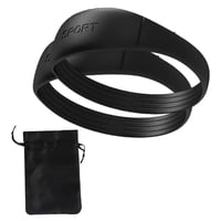 Ioensy - Banda Estabilizadora De Rótula Ajustable, Accesorio Ligero Con Bolsa Con Cordón, 2 Piezas, Color Negro