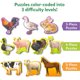 thumbnail image 3 of Rompecabezas Skillmatics Step by Step 10 Puzzles 40 Piezas, 3 of 3