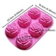 thumbnail image 2 of Molde de silicona BAKER DEPOT para gelatina hecha a mano para tartas de jabón, 6 cavidades, 2 of 6