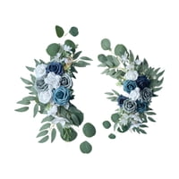 Bothyi - 2 Piezas De Arco De Flores Para Bodas, Decoración Artesanal Para Celebraciones, Fiestas Al Aire Libre