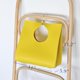 thumbnail image 2 of Bolso tote HOXIS 28x28x15 cm Amarillo de cuero PU, 2 of 7