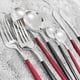 thumbnail image 5 of XmhyTop Juego de Cubiertos de Cocina de 24 Piezas, Inoxidable, Color rojo platado, Ideal para Hogares y Eventos, 5 of 5