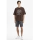 thumbnail image 4 of Polera Hombre Oversize Brooklyn Chocolate, 4 of 4