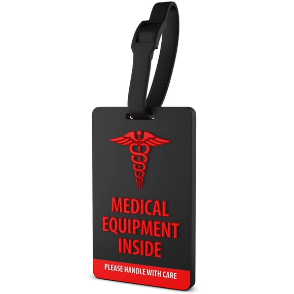 Etiqueta de equipaje Shacke Medical Equipment para dispositivos respiratorios