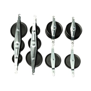 Magideal - 6 Piezas, Bloque De Polea De Física, Bloque De Poleas, Material Didáctico, Kits De Experimentos Para Estudiantes, Engranaje De Experimento De Física,