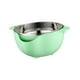 thumbnail image 1 of Cesta De Drenaje De Doble Capa Reutilizable Para El Hogar Cocina Frutas Verduras Verde, 1 of 5