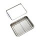 thumbnail image 5 of Bandeja Para Hornear Con Rejilla Rectangular Para Catering De Restaurante Buffet, 5 of 5