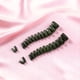 thumbnail image 3 of Press On Nails JOYVVEW Cuadrado corto verde oscuro para mujer, 3 of 7