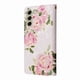 thumbnail image 3 of FOXDOCK Funda Tipo Cartera Floral para Samsung Galaxy S21 FE 5G ,Funda con Tapa de Cuero PU, Protección Antigolpes con Ranuras para Tarjetas y Soporte, 3 of 5