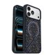 thumbnail image 3 of Funda transparente OtterBox Symmetry Series para iPhone 17 Pro Max, diseño floral azul, 3 of 6