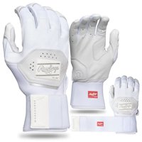 Guantes De Bateo De Béisbol Rawlings Workhorse Adult White Xlrg