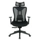 thumbnail image 2 of Silla Ejecutiva Ergonómica Krone Titán PRO con Soporte Lumbar negro, 2 of 7