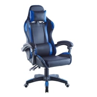 Silla De Escritorio Oficina Gamer Reclinable Ergonómica Midtown Azul